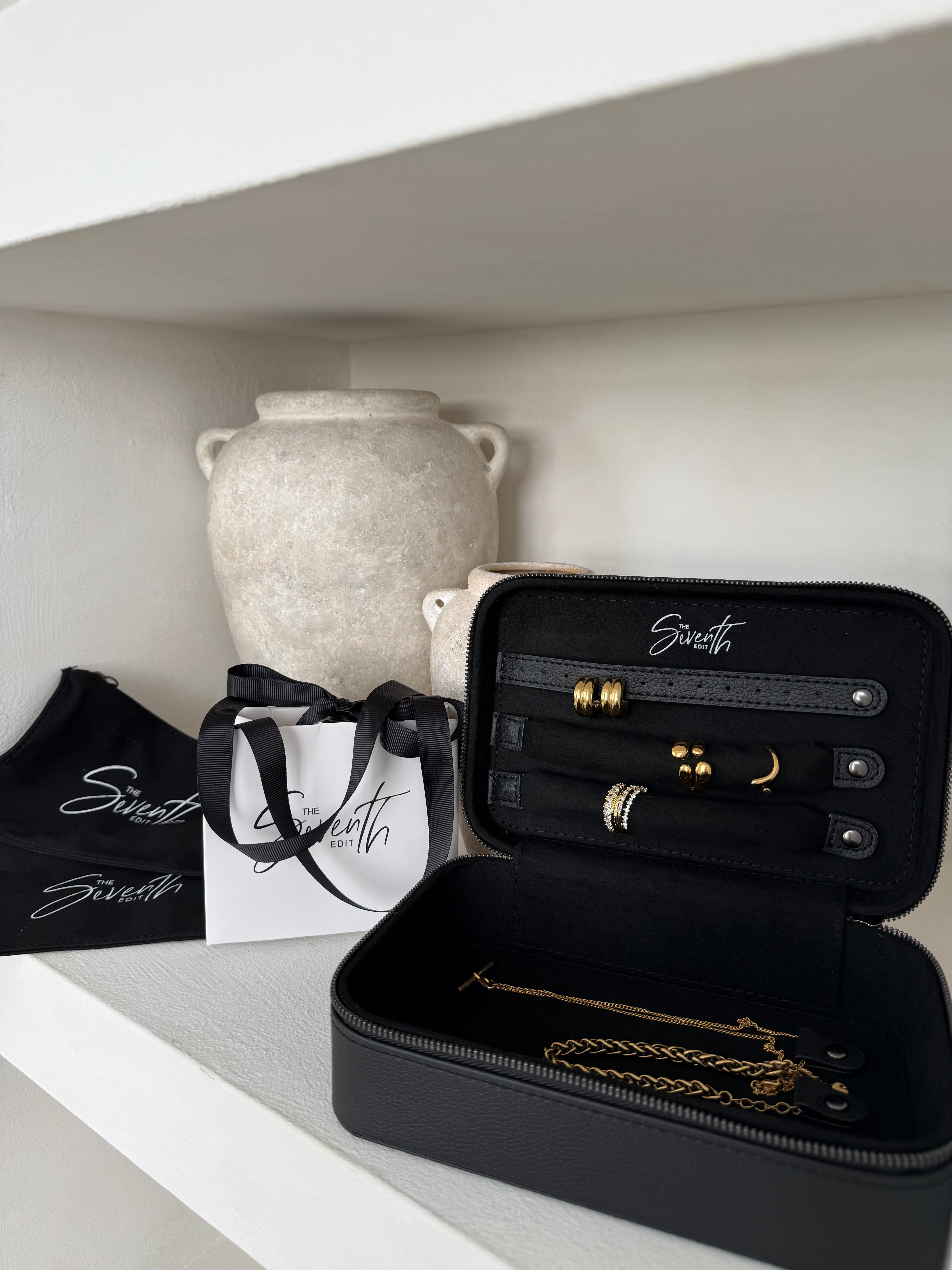 JEWELLERY STORAGE | Travel Jewellery Pouches | The Seventh Edit
