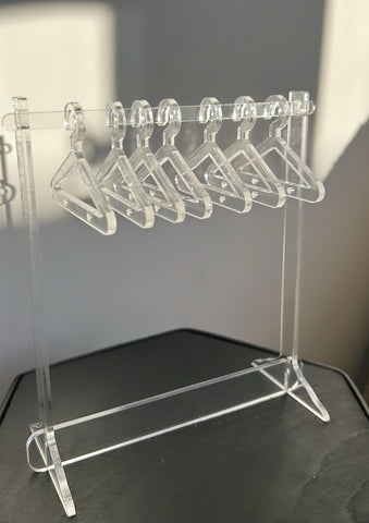 NEW IN- Mini Hangers and stand for Earrings