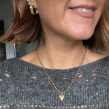 Emily Beaded Heart Necklace