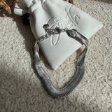 Saffron Herringbone Bracelet