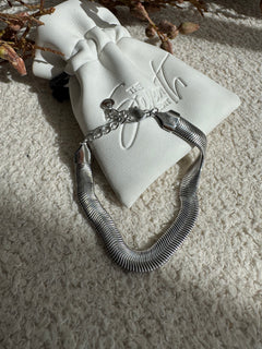 Saffron Herringbone Bracelet