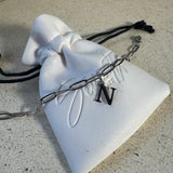 The Sienna inital Bracelet (silver)