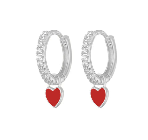 SOPHIA Heart Earrings