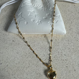 JUNE- Heart Necklace