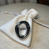 Zara Sculpted Open Ring