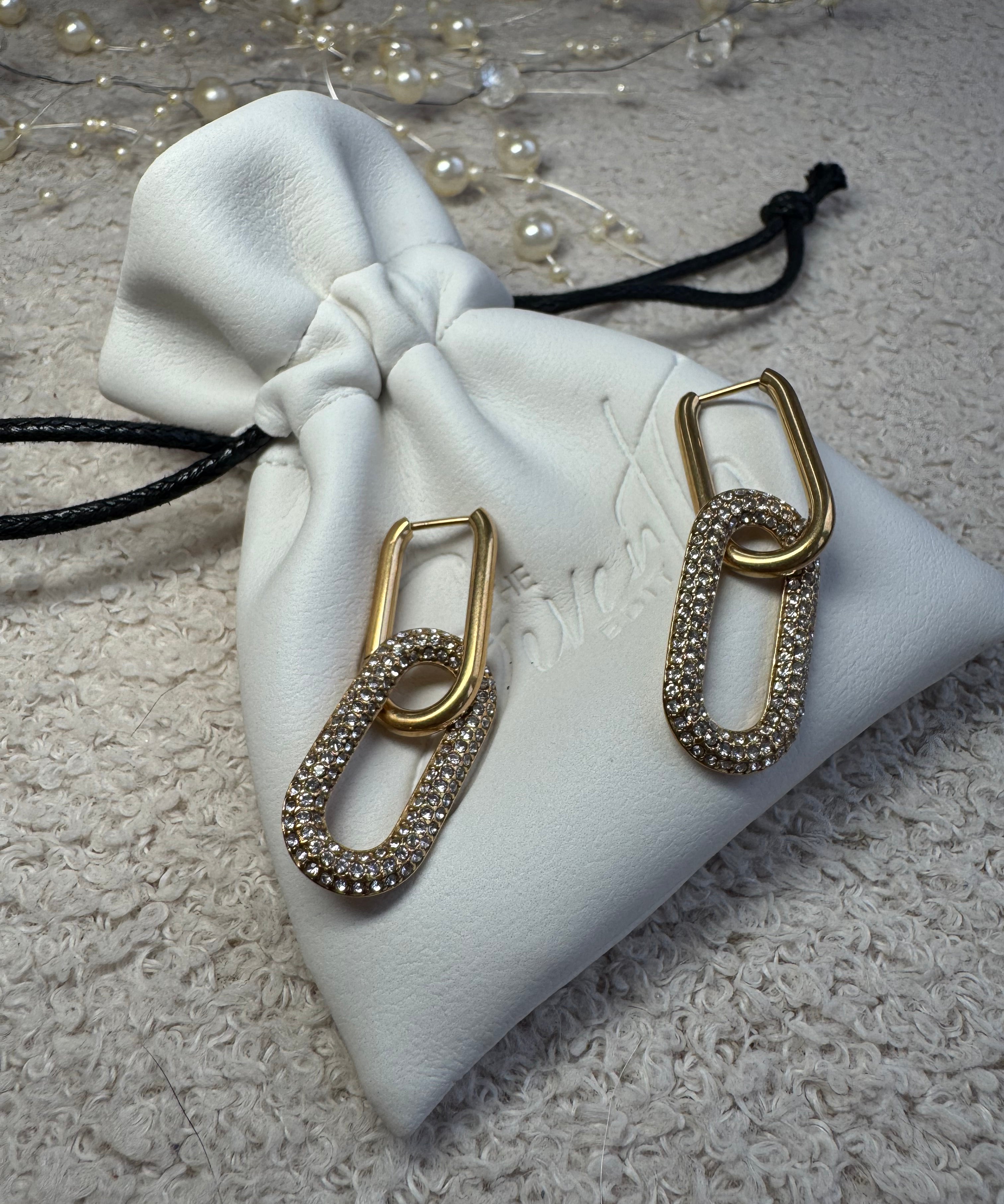 The Ella Link Earrings