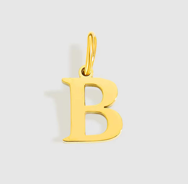 Personalised Initial Necklace GOLD