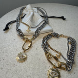 Pre order- Addison  -mix metal Chain