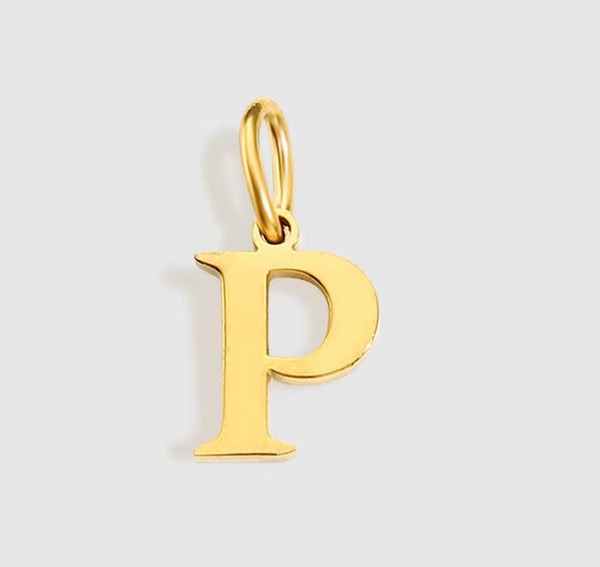 Personalised Initial Necklace GOLD