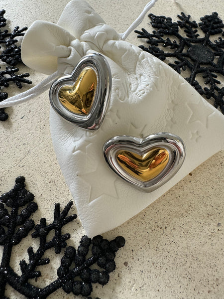 RHIANNA Heart Earrings