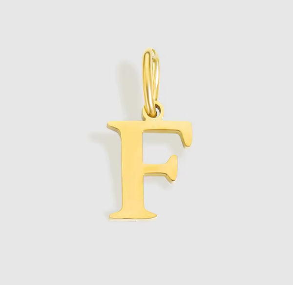 Personalised Initial Necklace GOLD