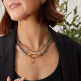 Pre order- Addison  -mix metal Chain