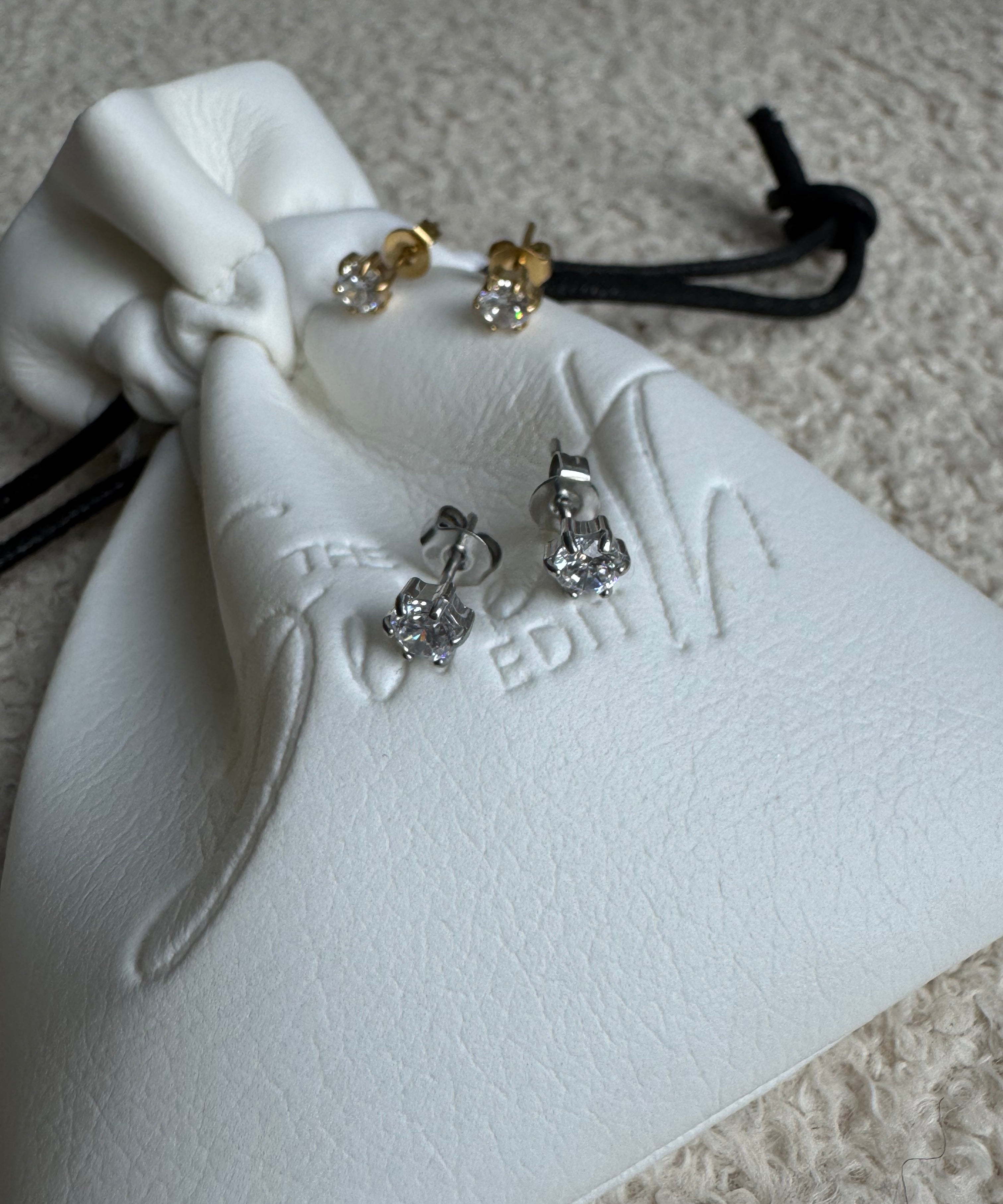 Classic Claw-Set Stud Earrings