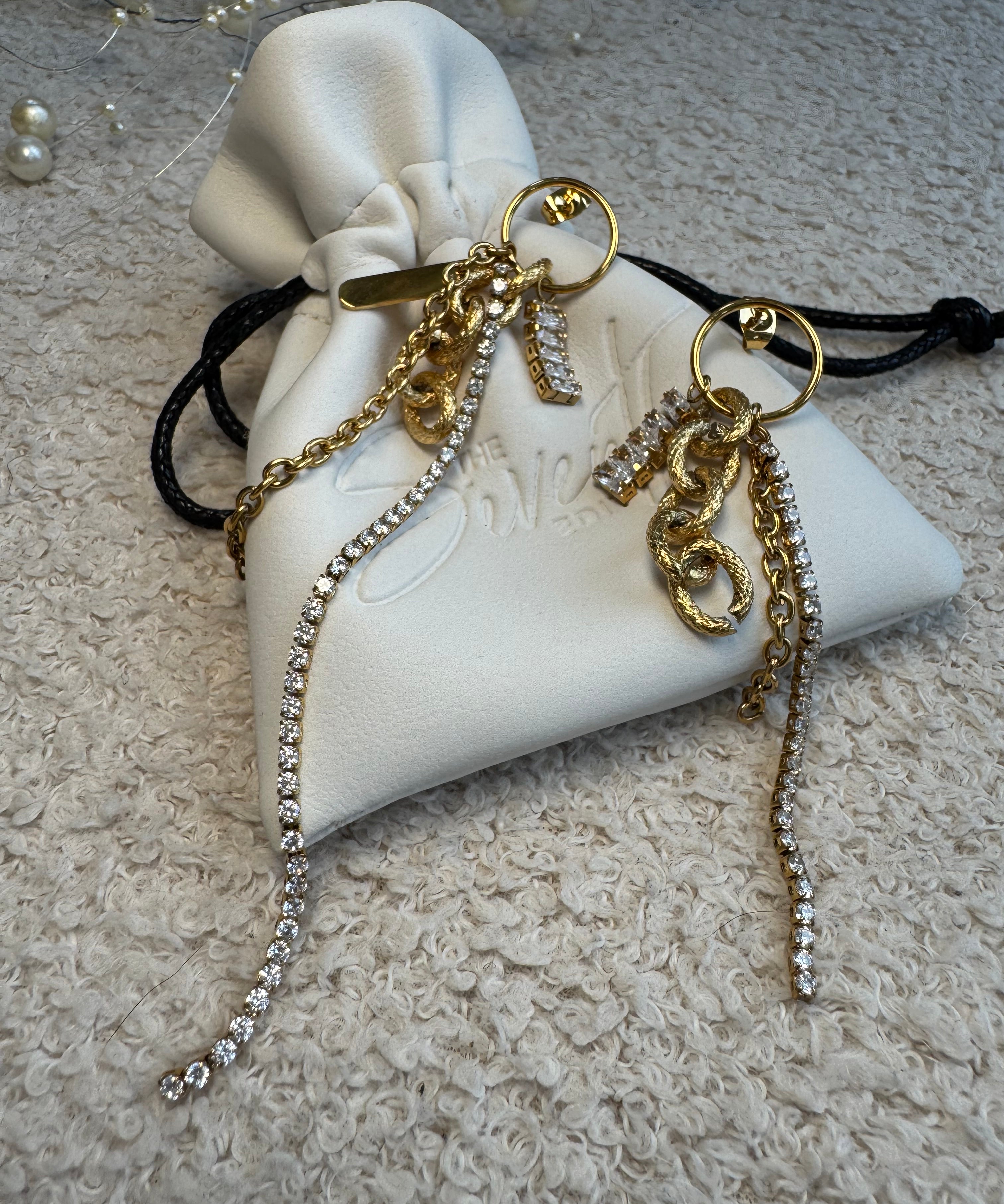 The muse Chain Earrings