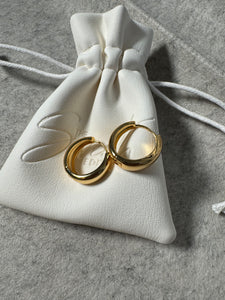 Anna - Hoops - Gold & Silver