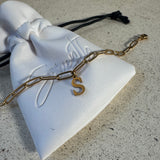 The Sienna Inital Bracelet (Gold)