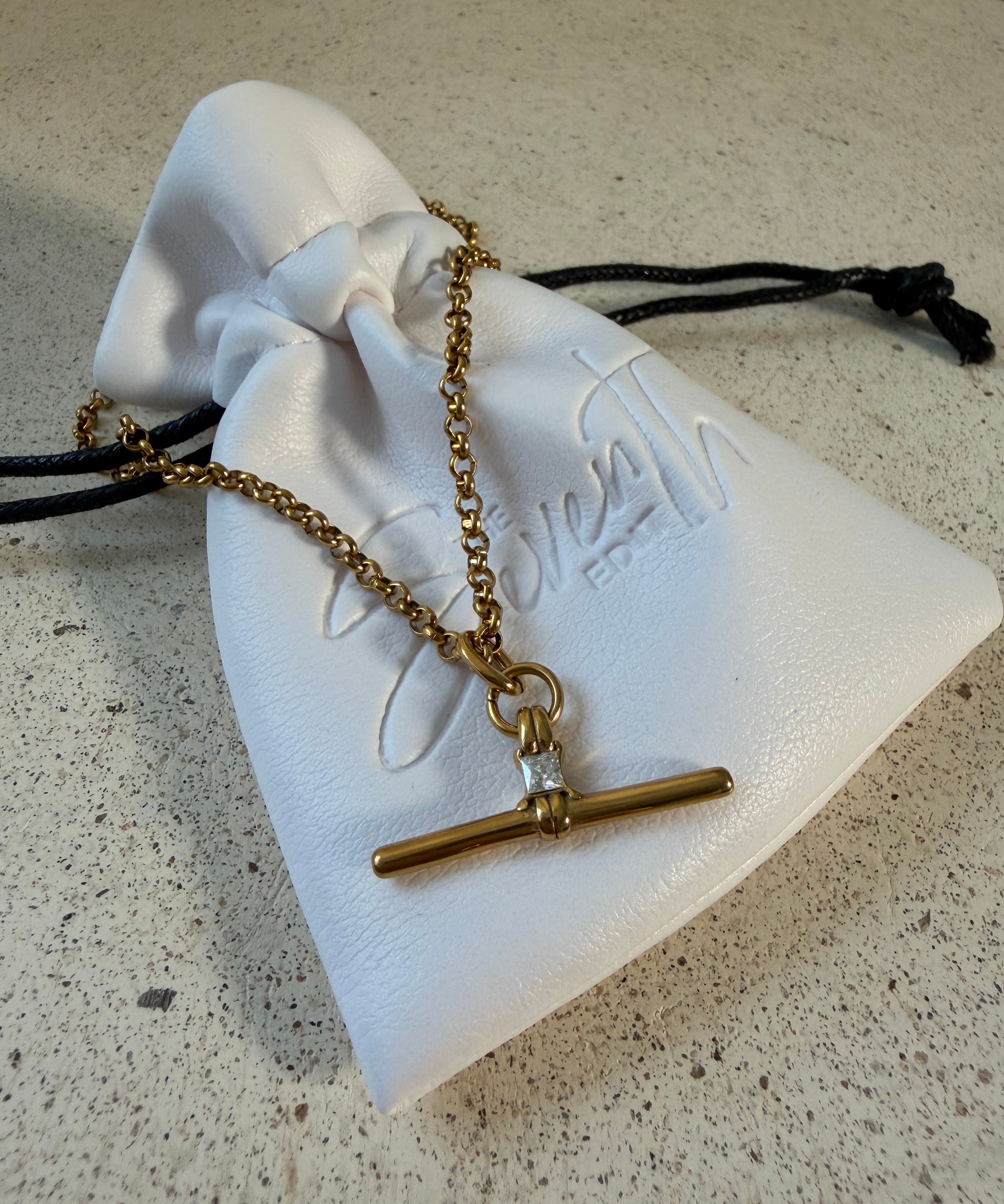Meet The Sadie T Bar Necklace