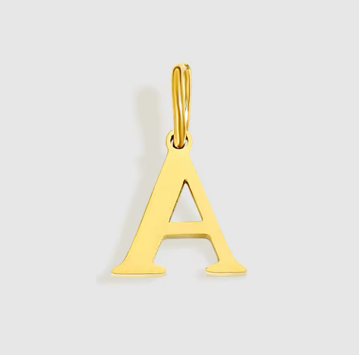 Personalised Initial Necklace GOLD