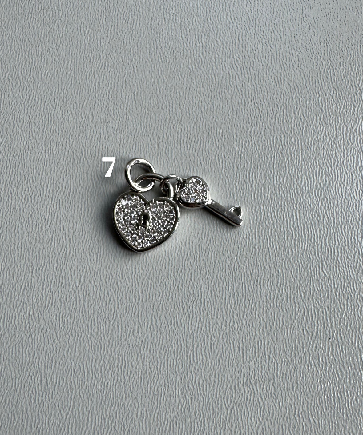 Custom silver Charm Necklace