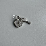 Custom silver Charm Necklace