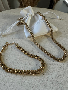 Cheryl Bracelet & Necklace set