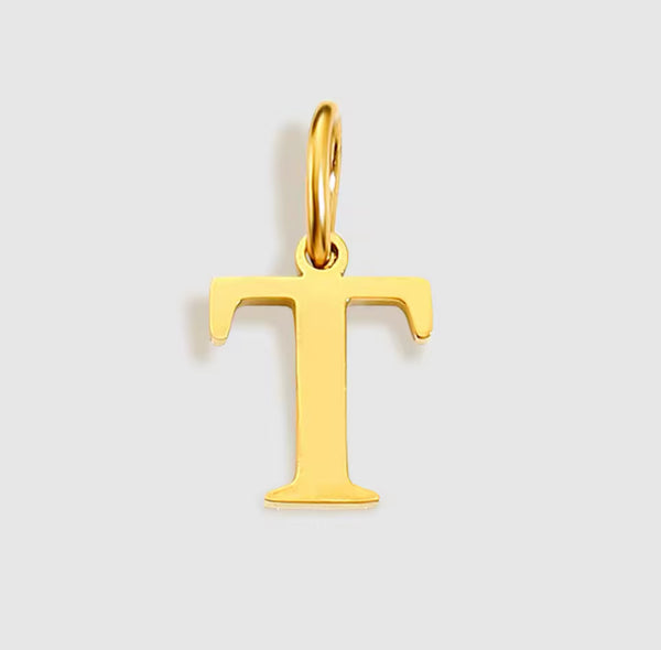 Personalised Initial Necklace GOLD