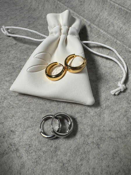 Anna - Hoops - Gold & Silver