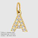Mini Initial Gold Necklace