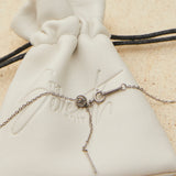 Dainty initial Necklace (silver)