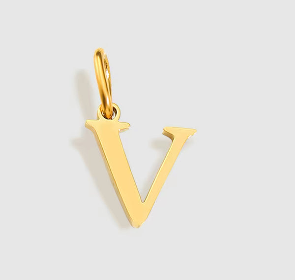 Personalised Initial Necklace GOLD