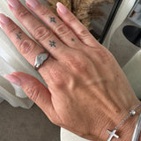 Silver- Signet Heart Ring