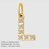 Mini Initial Gold Necklace
