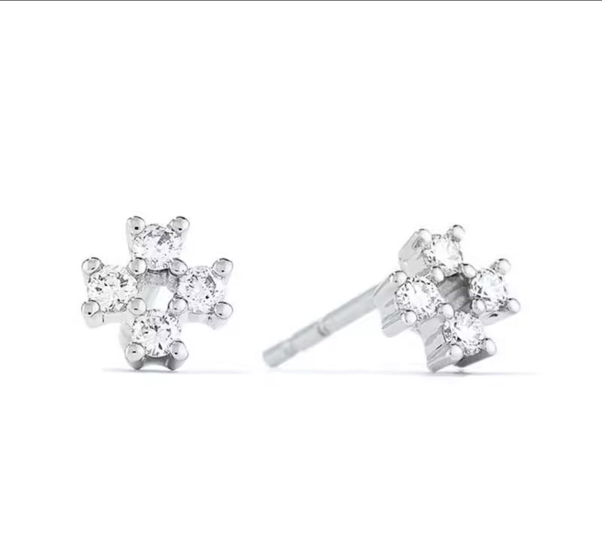OLIVIA Cross Stud Earrings