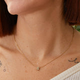 Dainty Initial Necklace (Gold)