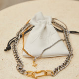 Pre order- Addison  -mix metal Chain