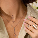 Willow Cross Drop Necklace