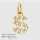Mini Initial Gold Necklace
