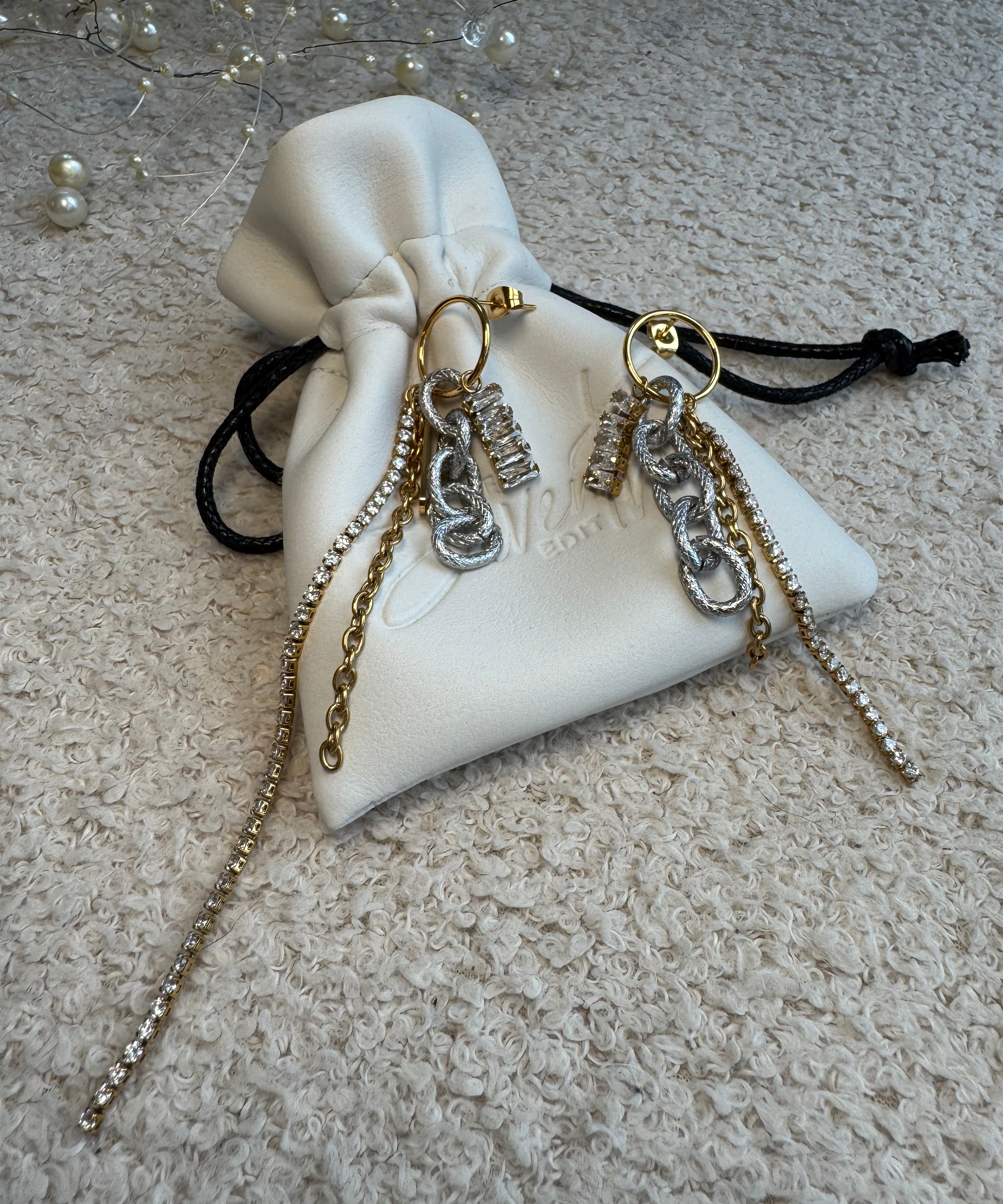 The muse Chain Earrings