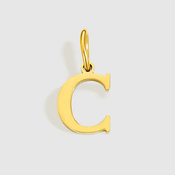 Personalised Initial Necklace GOLD