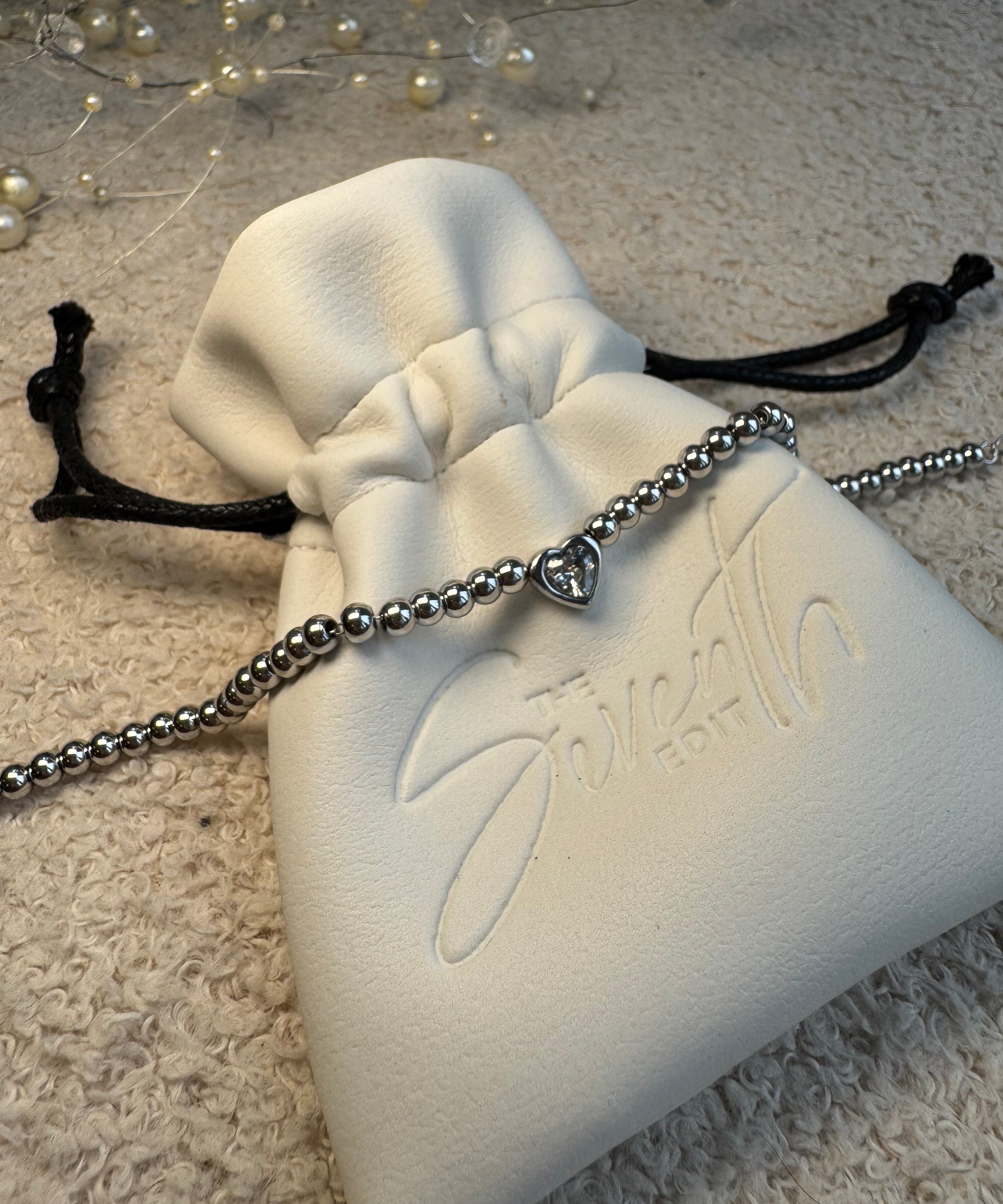 Holly Heart Bracelet