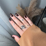 Laurel leaf motif Ring