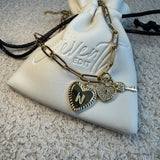 Custom Gold Charm Necklace