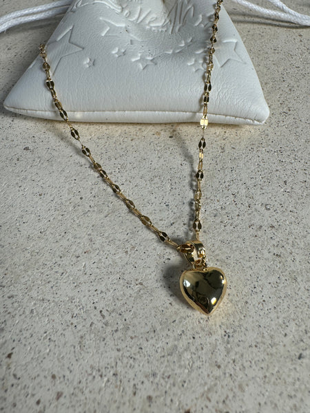 JUNE- Heart Necklace