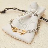 Alexis pin Charm Bracelet