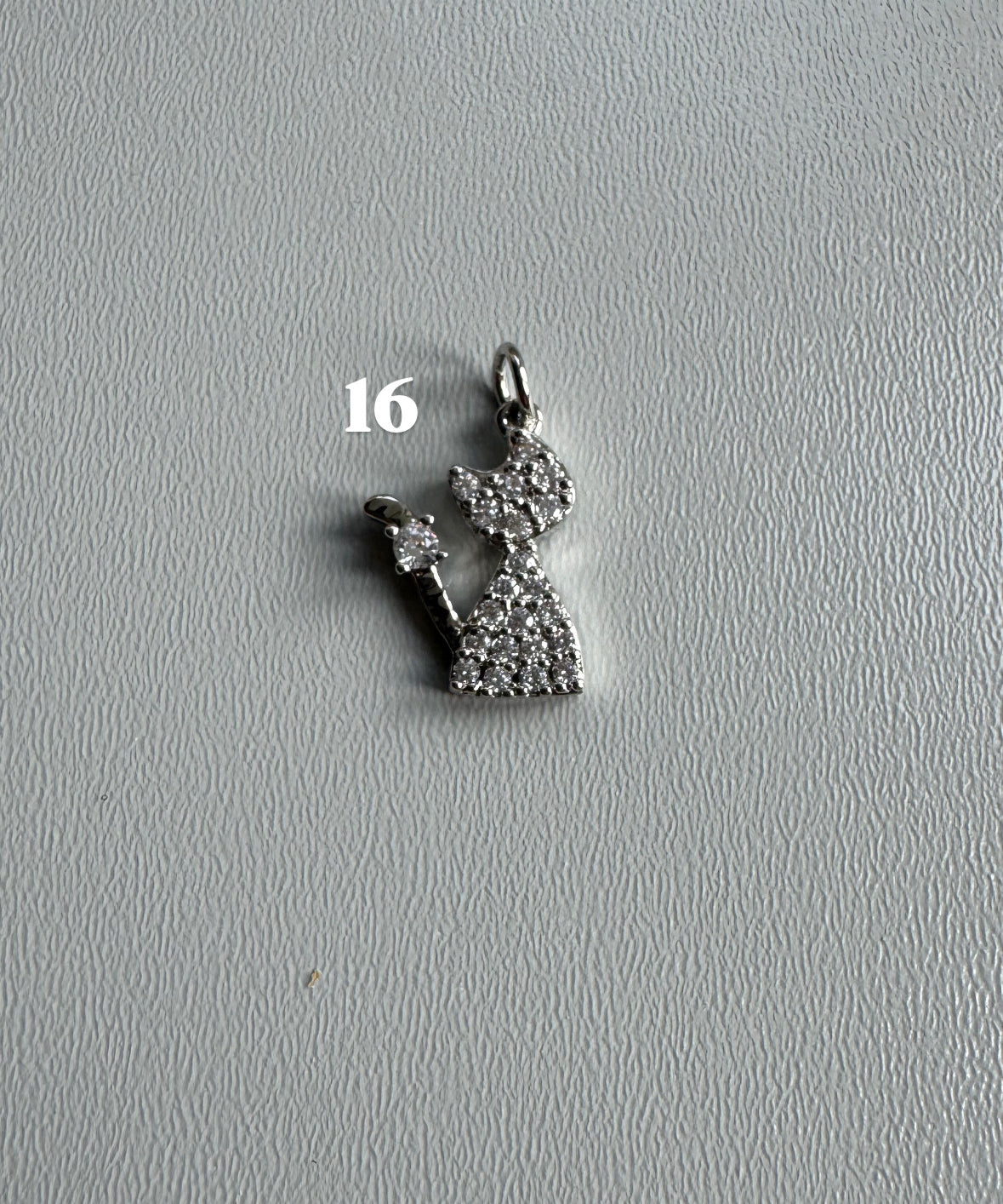 Custom silver Charm Necklace