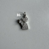Custom silver Charm Necklace