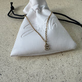 Mini Initial Gold Necklace