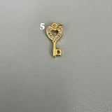 Custom Gold Charm Necklace