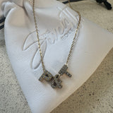Dainty Initial Necklace (Gold)