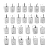 Love- Birthstone Charm Silver Necklace